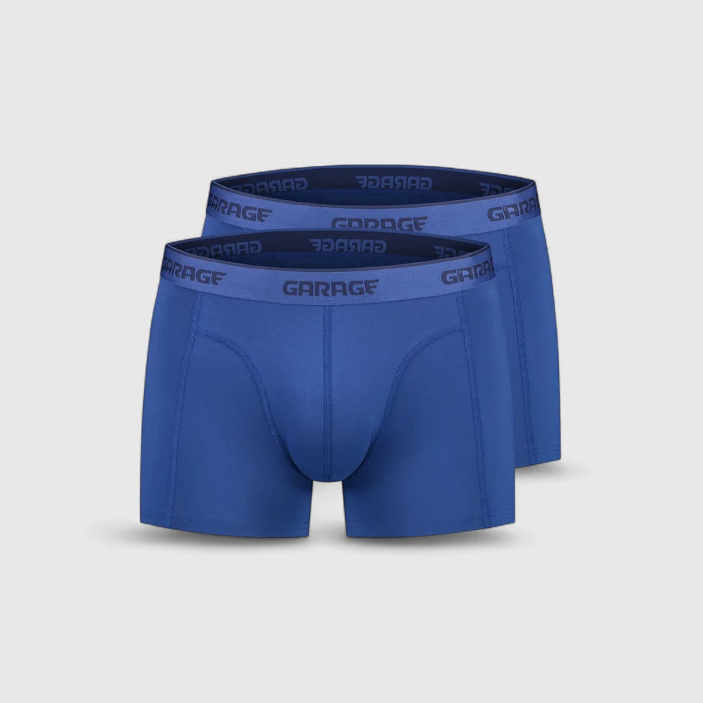 0805-Blue Garage Boxer Short 2-Pack