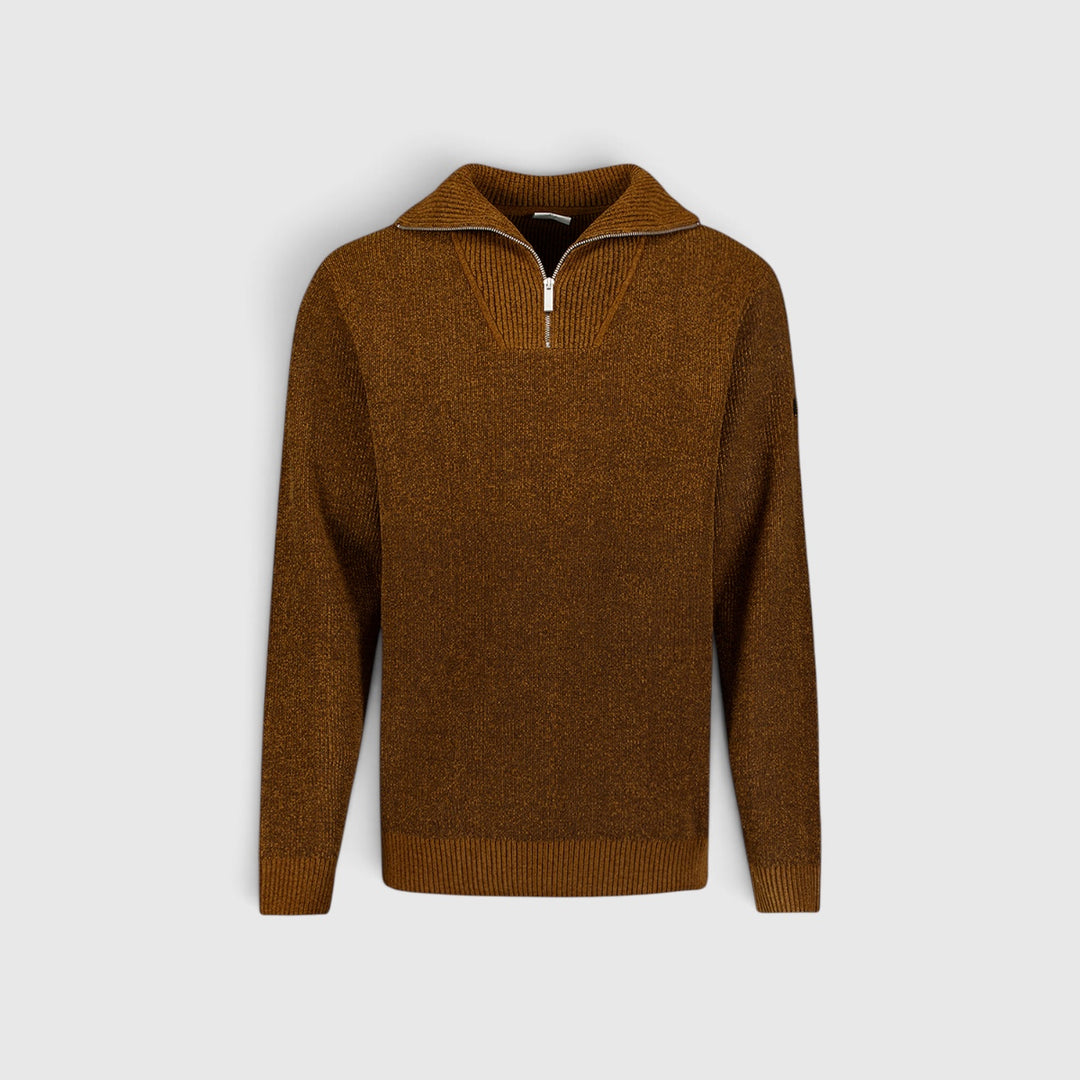 No Excess Trui Half-Zip Chenille