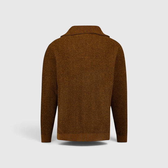 No Excess Trui Half-Zip Chenille
