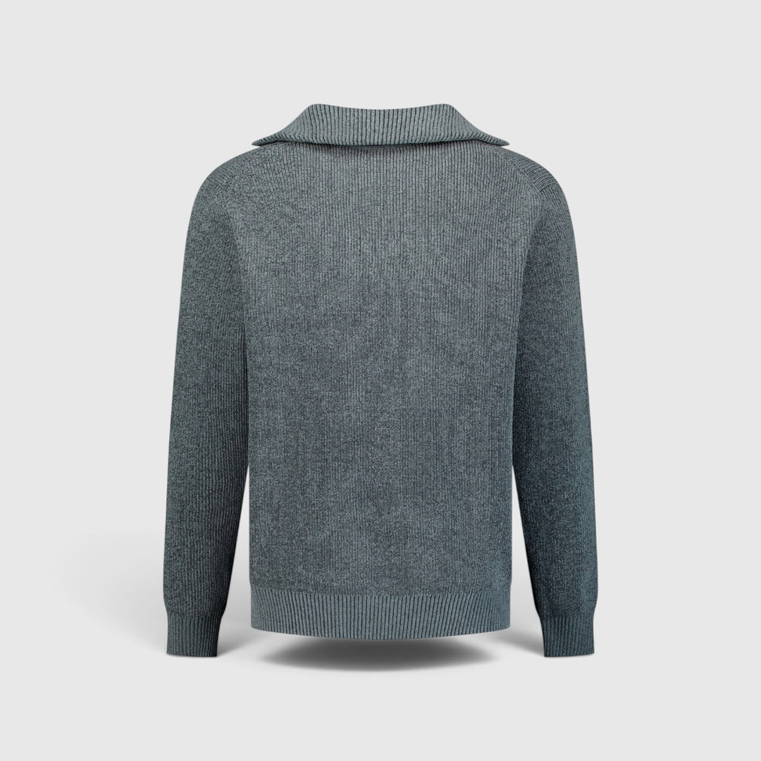 No Excess Trui Half-Zip Chenille
