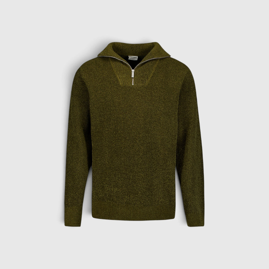 No Excess Trui Half-Zip Chenille