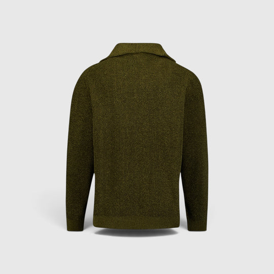 No Excess Trui Half-Zip Chenille