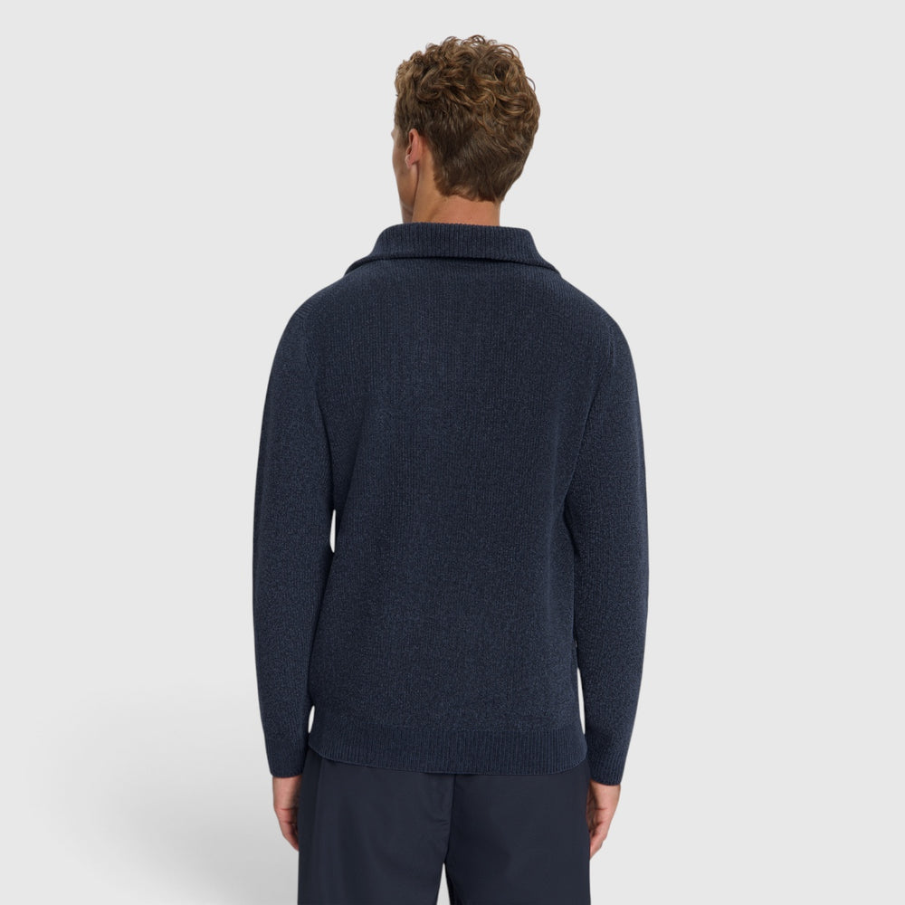 No Excess Trui Half-Zip Chenille