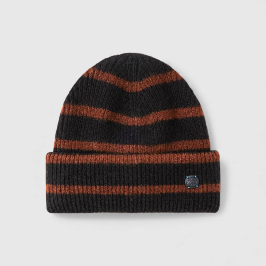 cast iron knitted beanie with stripe cac2208151 999 cast iron muts CROP
