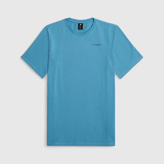 D19070-C723-G988 G-star T-Shirt Slim Base Round Neck Niagara/Blue
