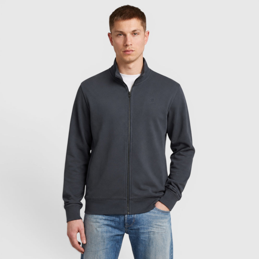 D25122-D566-H392 G-Star Nifous Zip Thru Sweater India Ink