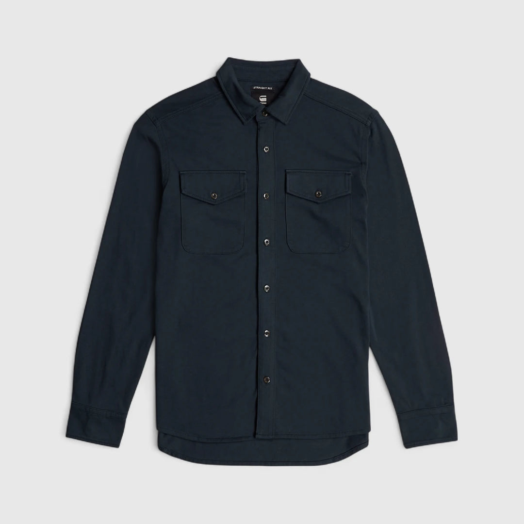 D26765-C784-C742 G-star Overshirt Marine Jersey Salute