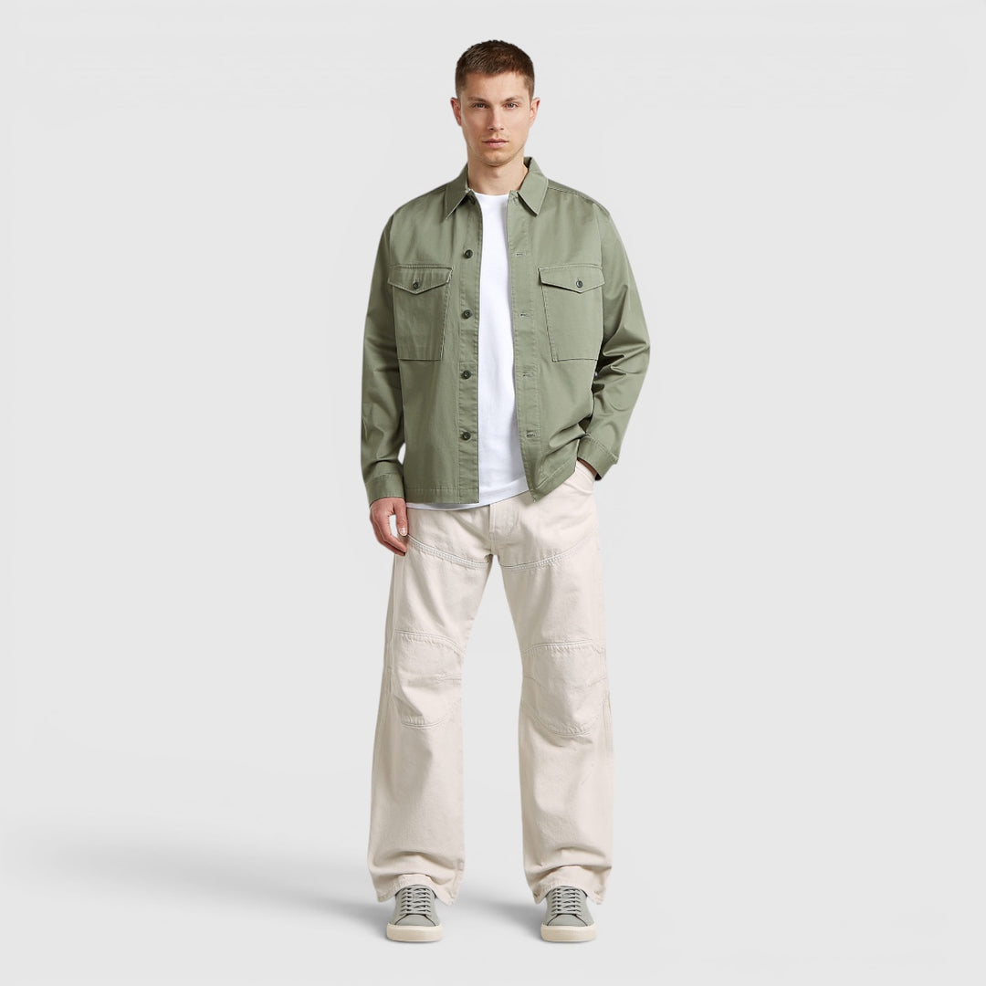 D29313-5126-B441 G-Star RAW Core Lightweight Overshirt Light Orphus Groen