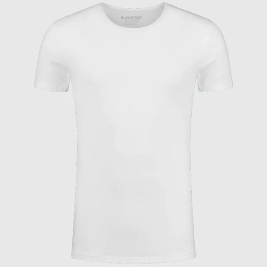 Body Fit O-Neck White | Garage | 201-White | Versteegh Jeans