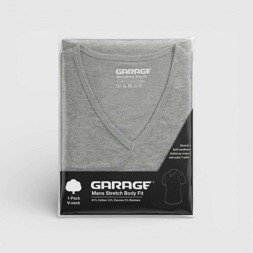 Garage Body Fit V-Neck