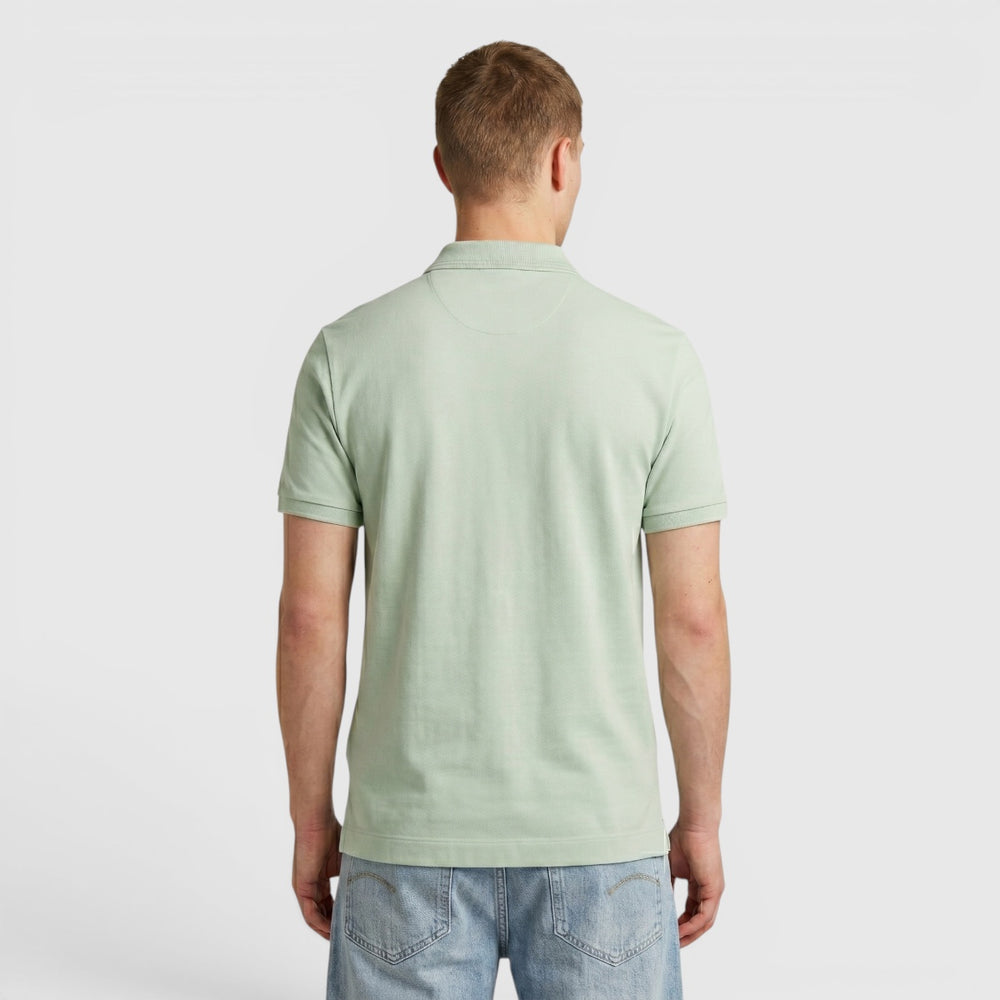 D11595-5864-C199 G-Star Dunda slim polo Pale Green / Groen