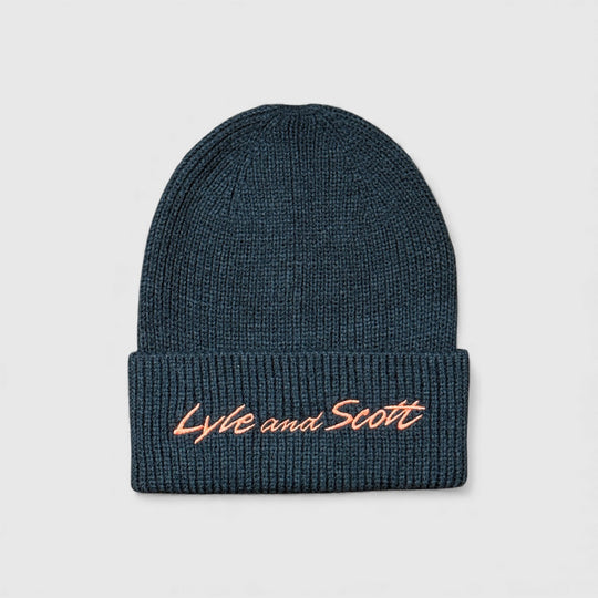 Lyle & Scott Embroidery Baseball Beanie