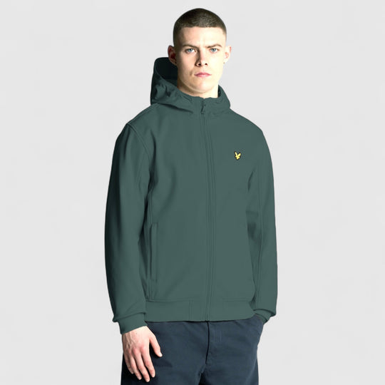 Lyle &amp; Scott – Softshell-Jacke mit Netzrücken