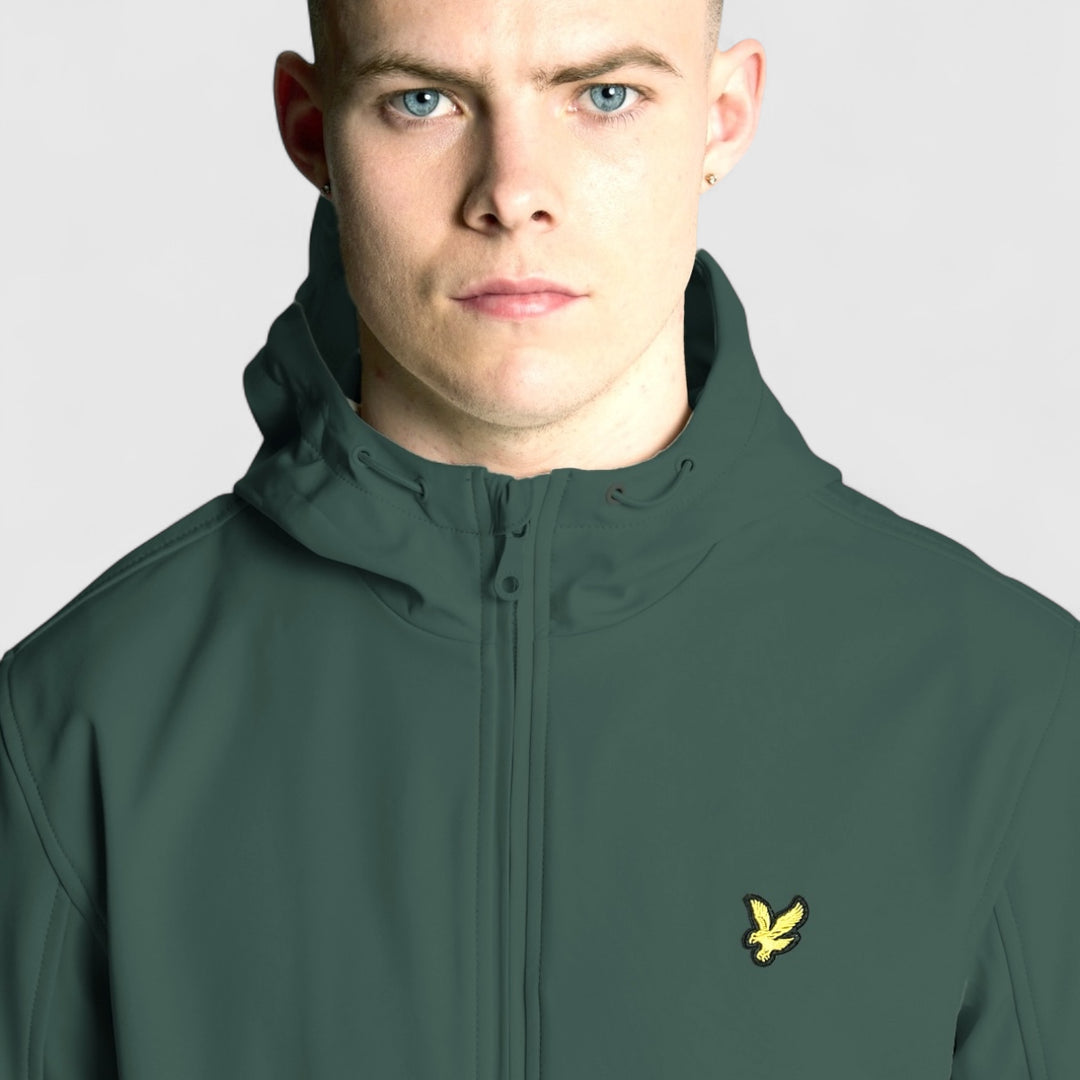 Lyle &amp; Scott – Softshell-Jacke mit Netzrücken
