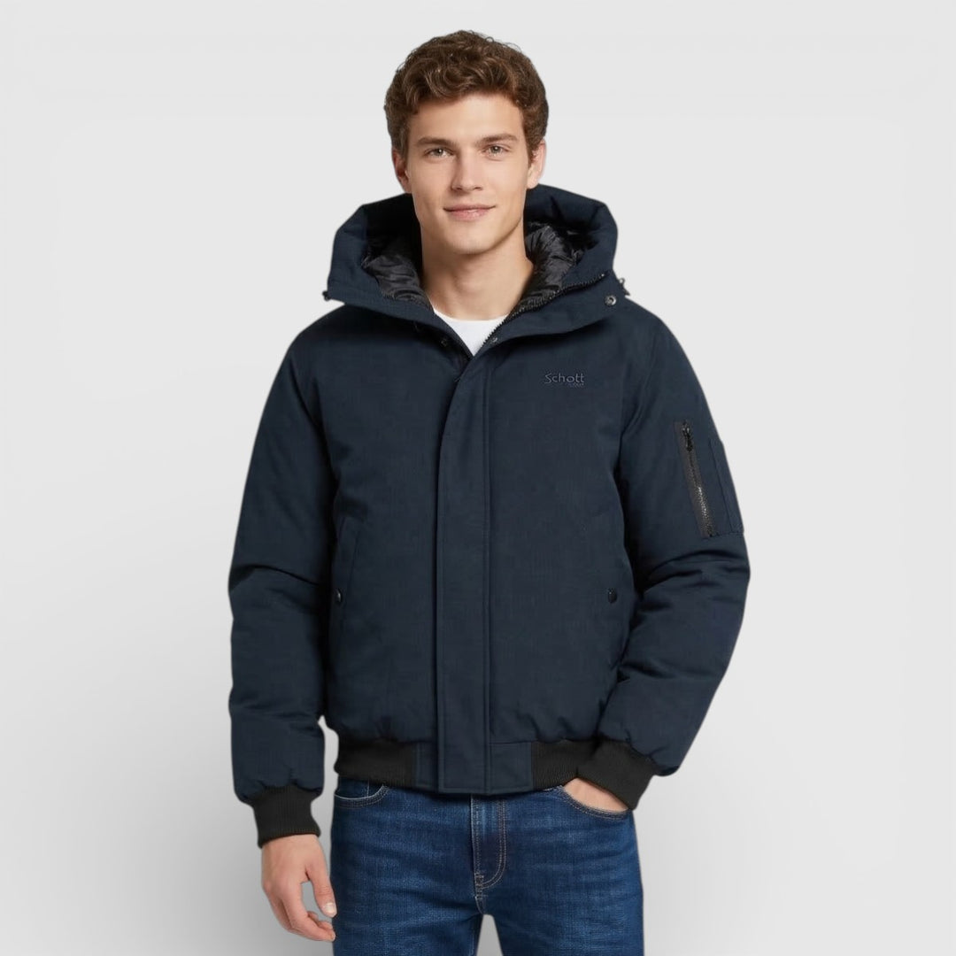 JOYW2503 Schott NYC® BEEVER Jacket Navy / Donkerblauw