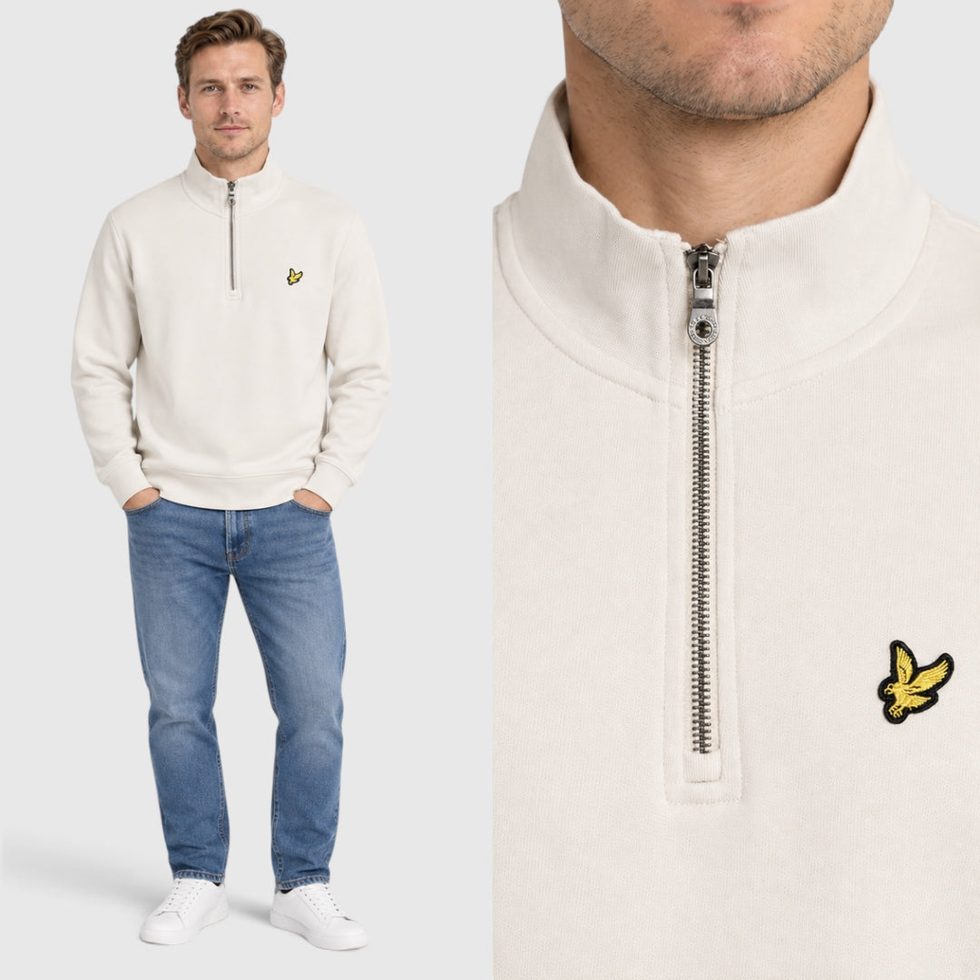 Lyle & Scott Sweater Loopback Quarter Zip