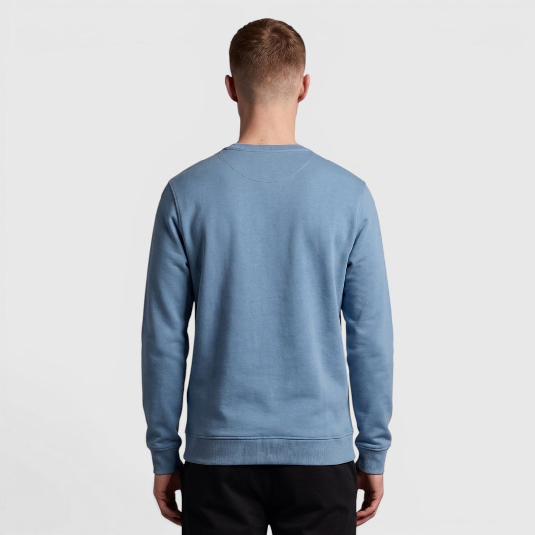 ML424VOG-X861 Lyle & Scott Crew Neck Sweatshirt Ocean Sky / Blauw