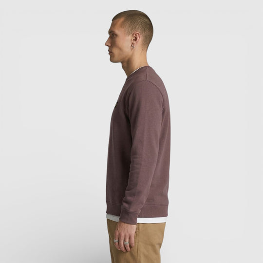 ML424VOG-X863 Lyle & Scott Crew Neck Sweatshirt Espresso / Bruin