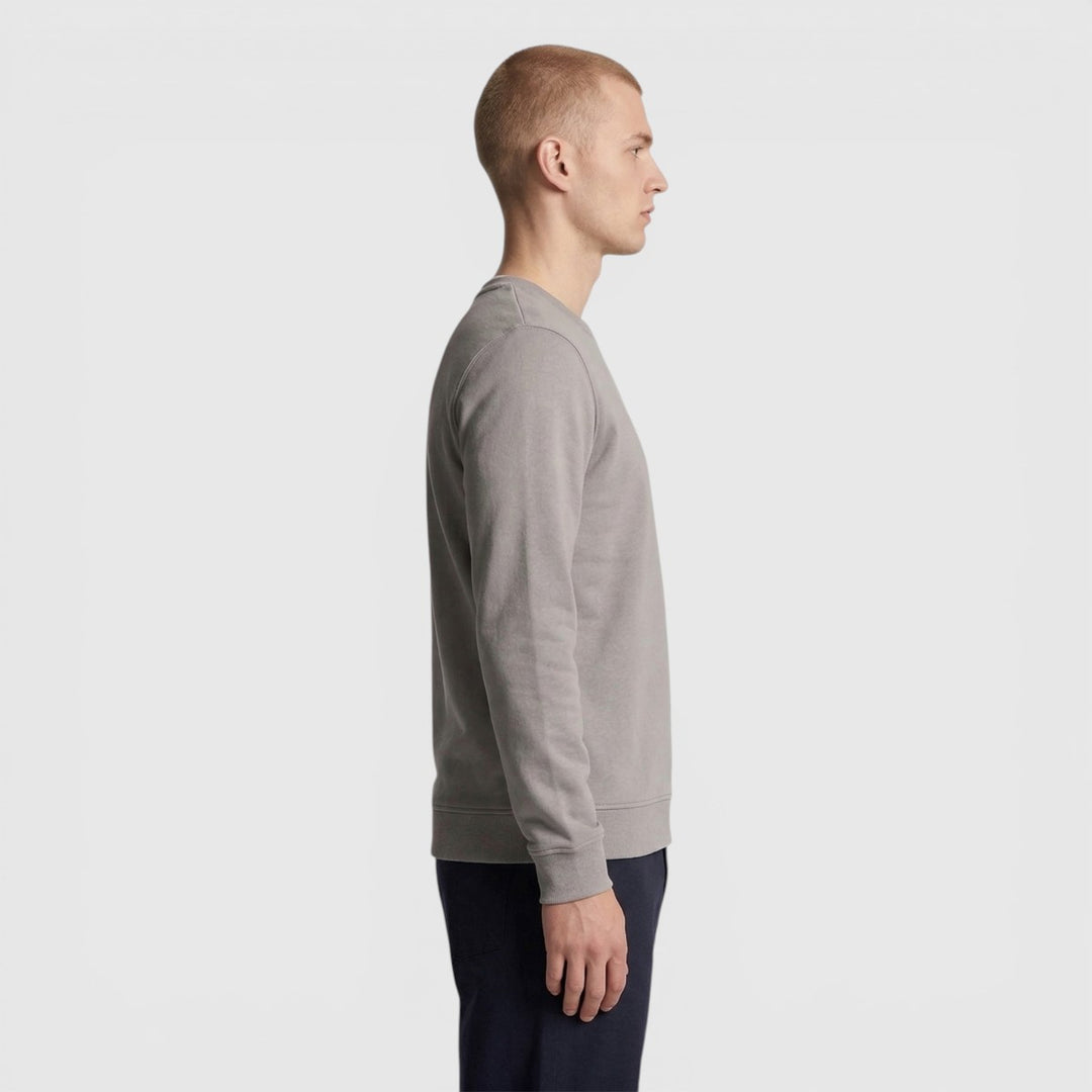 ML424VOG-Y043 Lyle & Scott Crew Neck Sweatshirt Gull Grey / Grijs