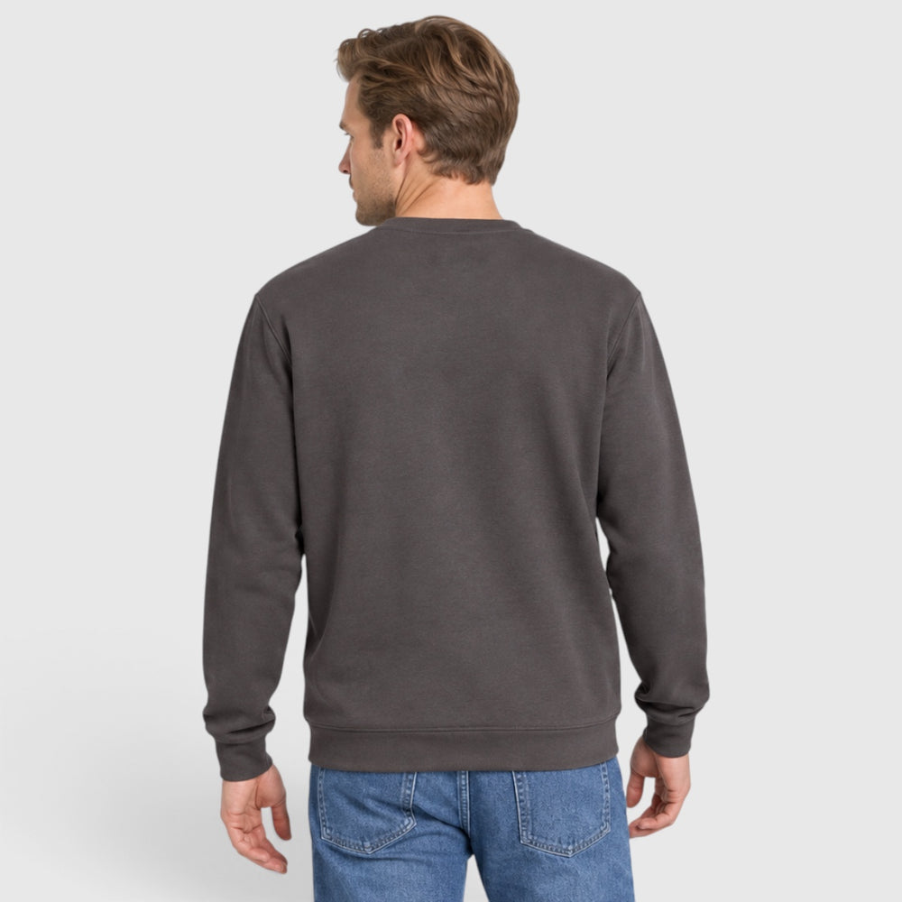 ML424VOG-W635 Lyle & Scott Crew Neck Sweatshirt GunMetal