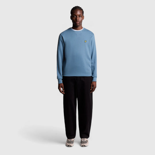 ML424VOG-X861 Lyle & Scott Crew Neck Sweatshirt Ocean Sky / Blauw