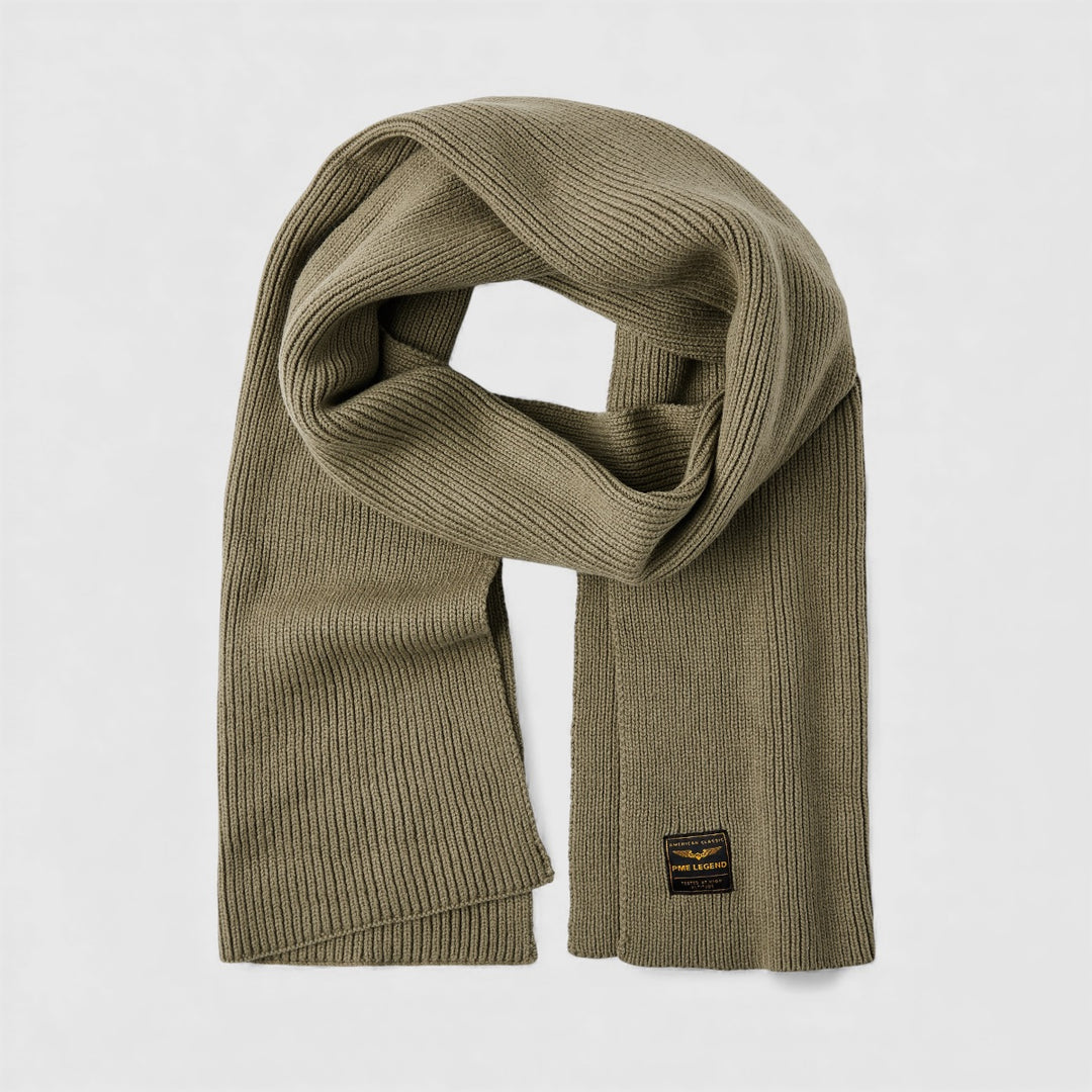 PAC2510900-6389 PME Legend Scarf Basic Dusky Green / Groen