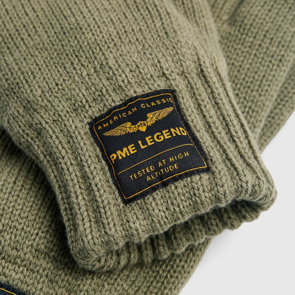 PAC2510906-6389 PME Legend Glove Knitted Dusky Green / Groen