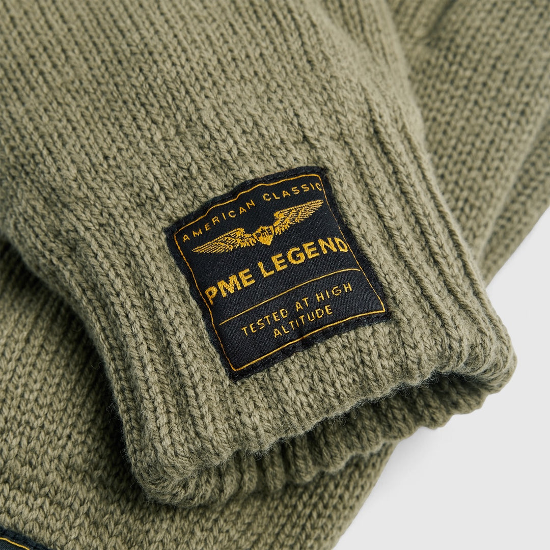 PAC2510906-6389 PME Legend Glove Knitted Dusky Green / Groen