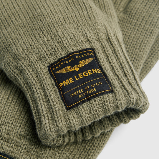 PAC2510906-6389 PME Legend Glove Knitted Dusky Green / Groen