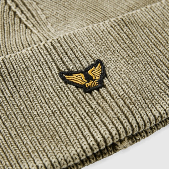 PAC2510911-6389 PME Legend Beanie Logo Dusky Green / Groen