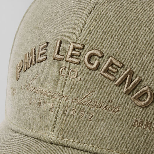 PAC2602903-6415 PME Legend Cap Cotton Twill Washed Ivy Green