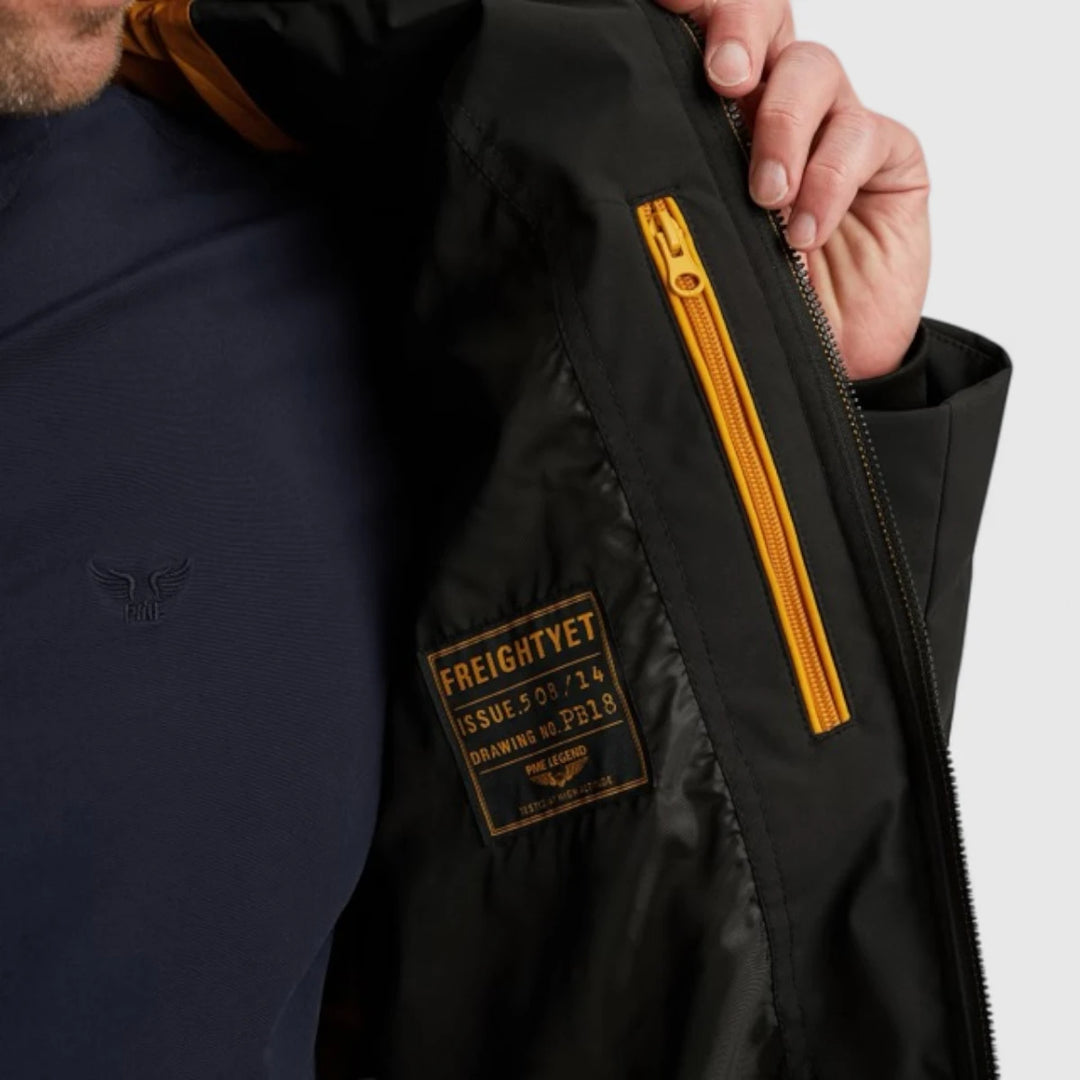 PJA2508114-9067 PME Legend FREIGHTYET Jacket Jet Black / Zwart