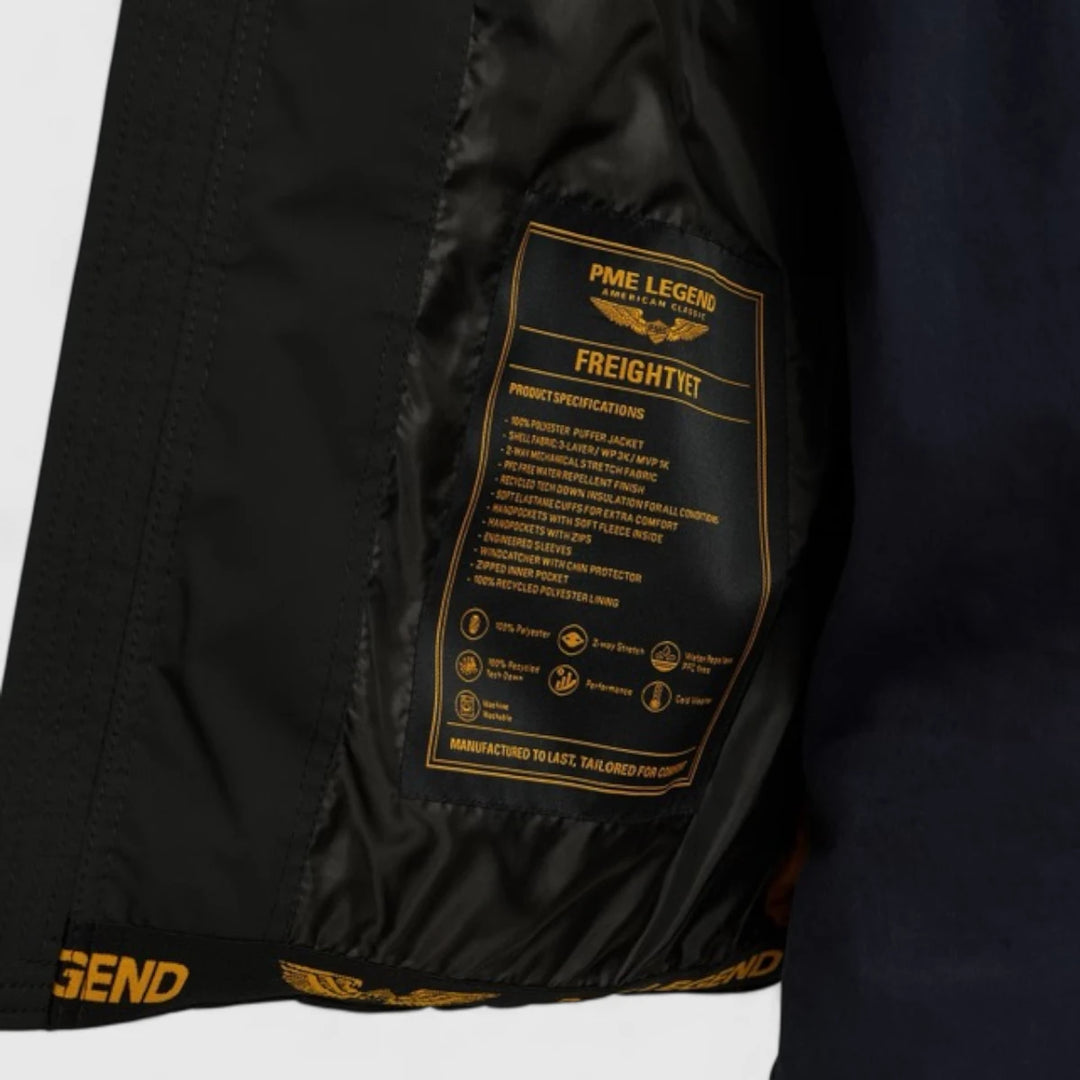PJA2508114-9067 PME Legend FREIGHTYET Jacket Jet Black / Zwart