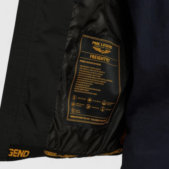 PJA2508114-9067 PME Legend FREIGHTYET Jacket Jet Black / Zwart