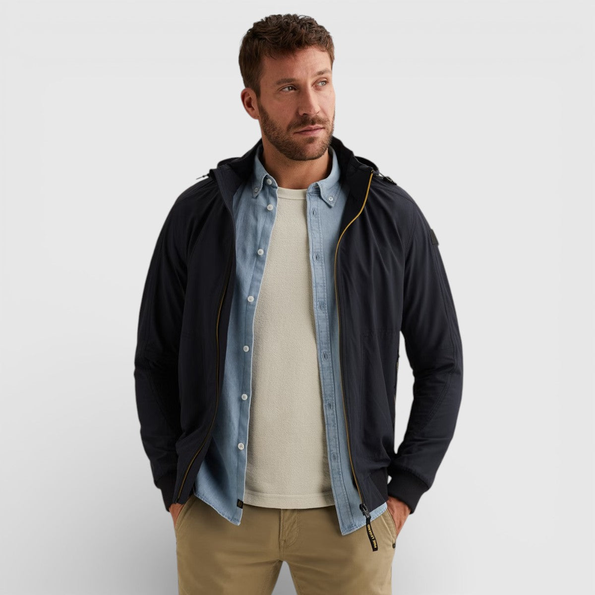 PJA2602124-5281 PME Legend FLIGHT Jacket Salute / Donkerblauw