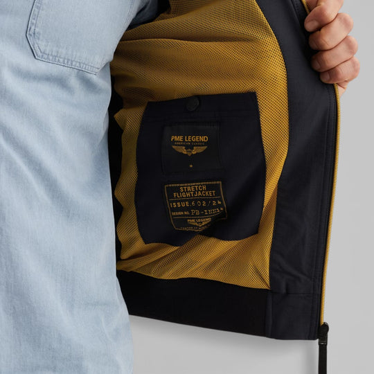 PJA2602124-5281 PME Legend FLIGHT Jacket Salute / Donkerblauw