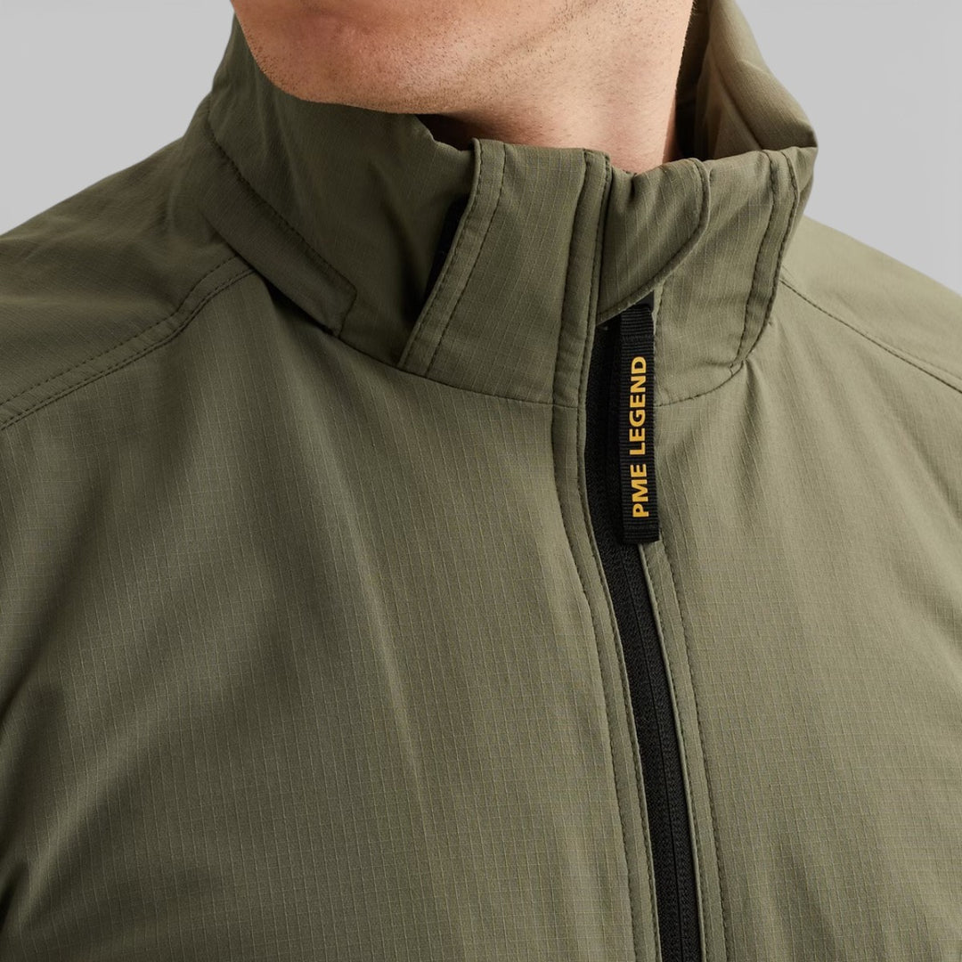 PJA2602124-6414 PME Legend FLIGHT Jacket Dusty Olive / Groen