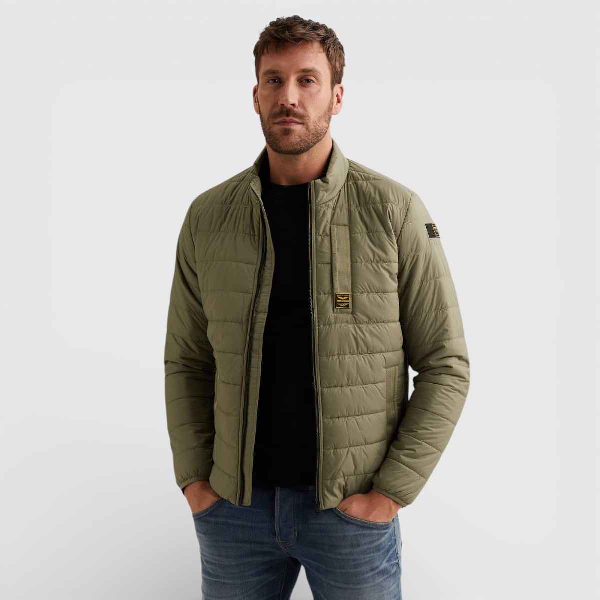 PJA2602135-6485 PME Legend MILES MENTOR Jacket Khaki