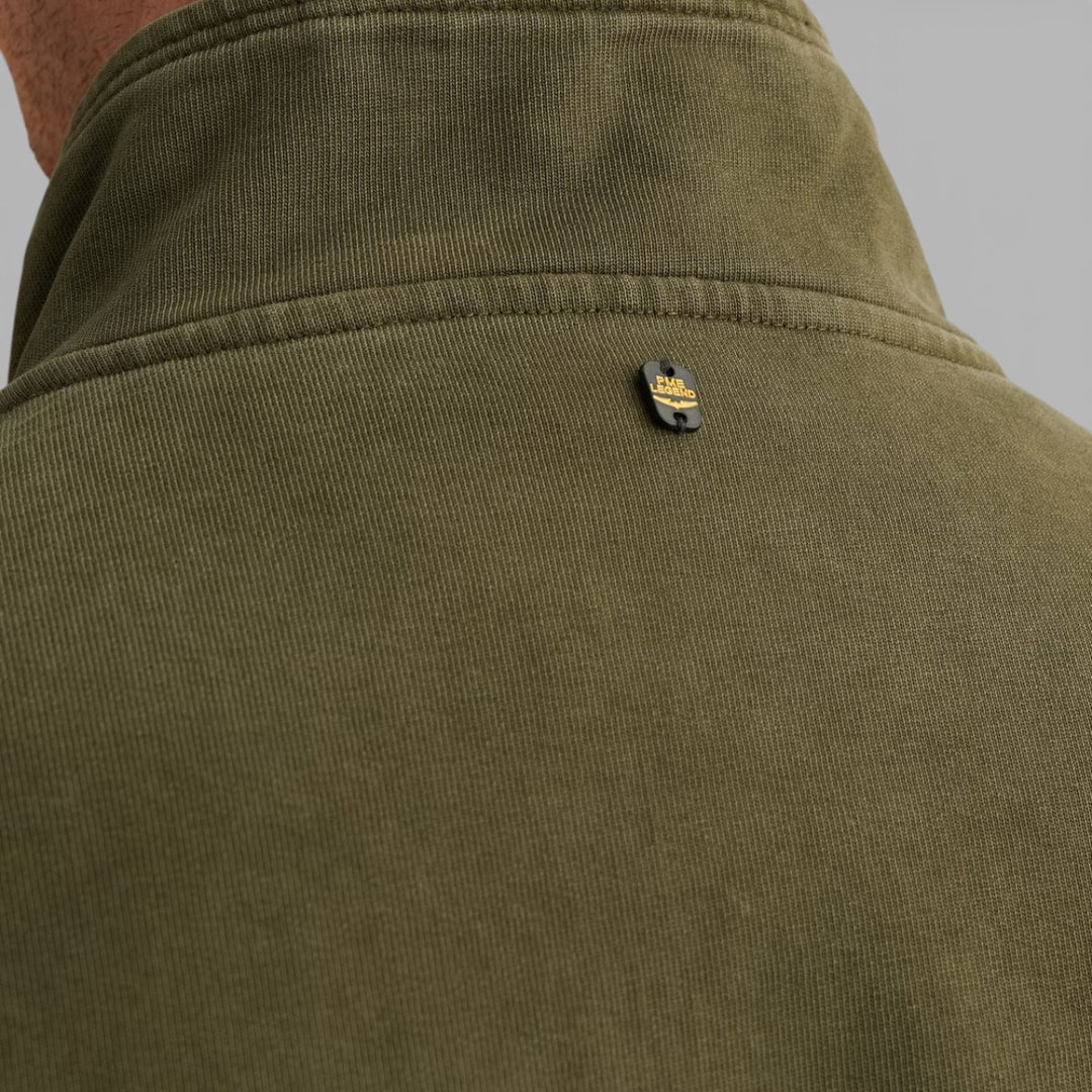 PJH2602479-6415 PME Legend Zip Jacket Open End Jersey Hybrid Ivy Green / Groen