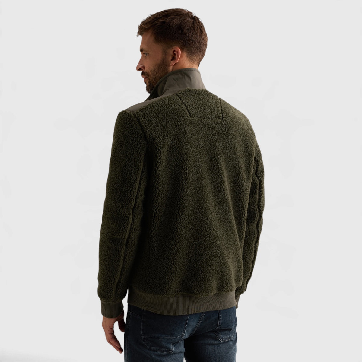 PJH2610478-8039 PME Legend Jas Sherpa Hybrid Beluga / Donkergroen
