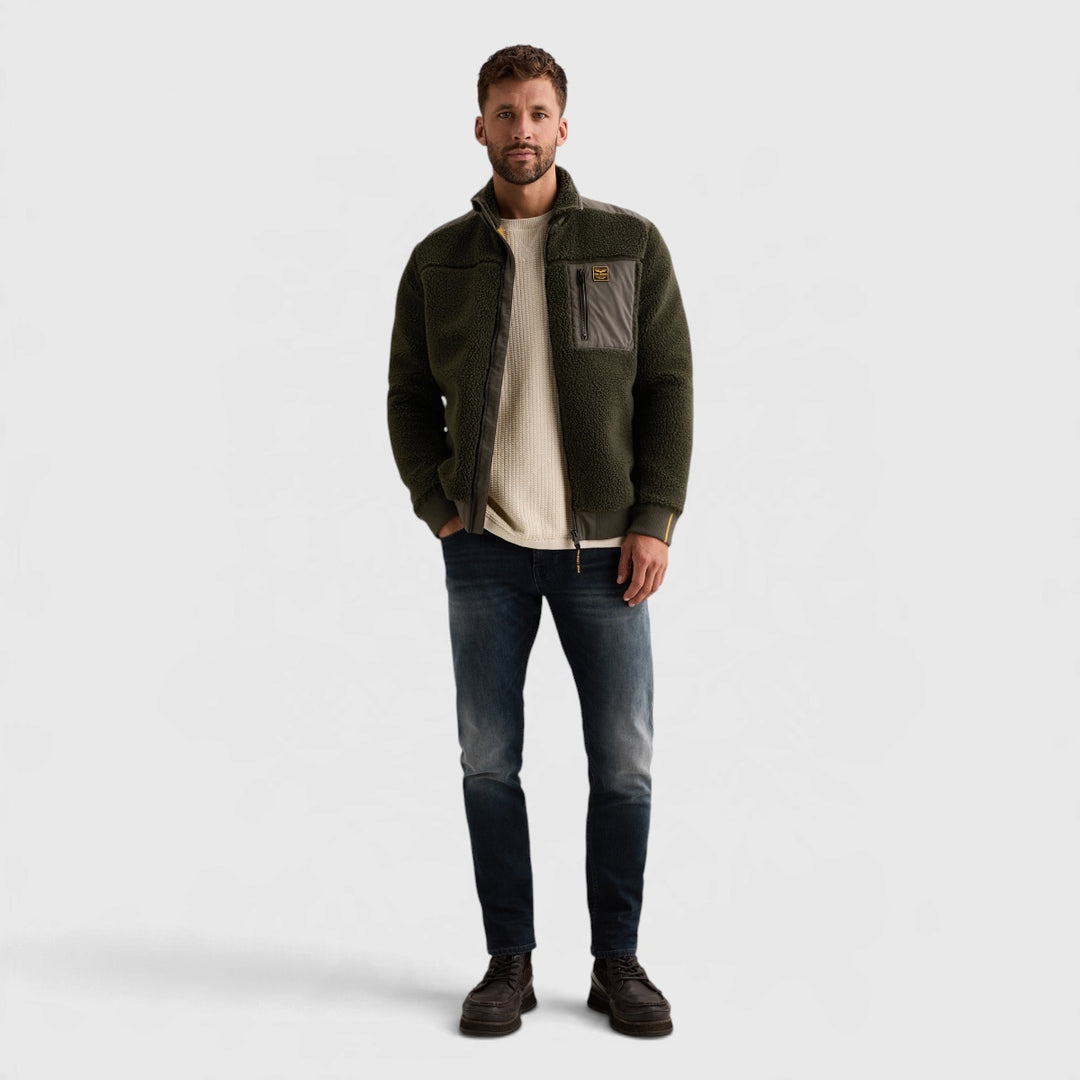 PJH2610478-8039 PME Legend Jas Sherpa Hybrid Beluga / Donkergroen
