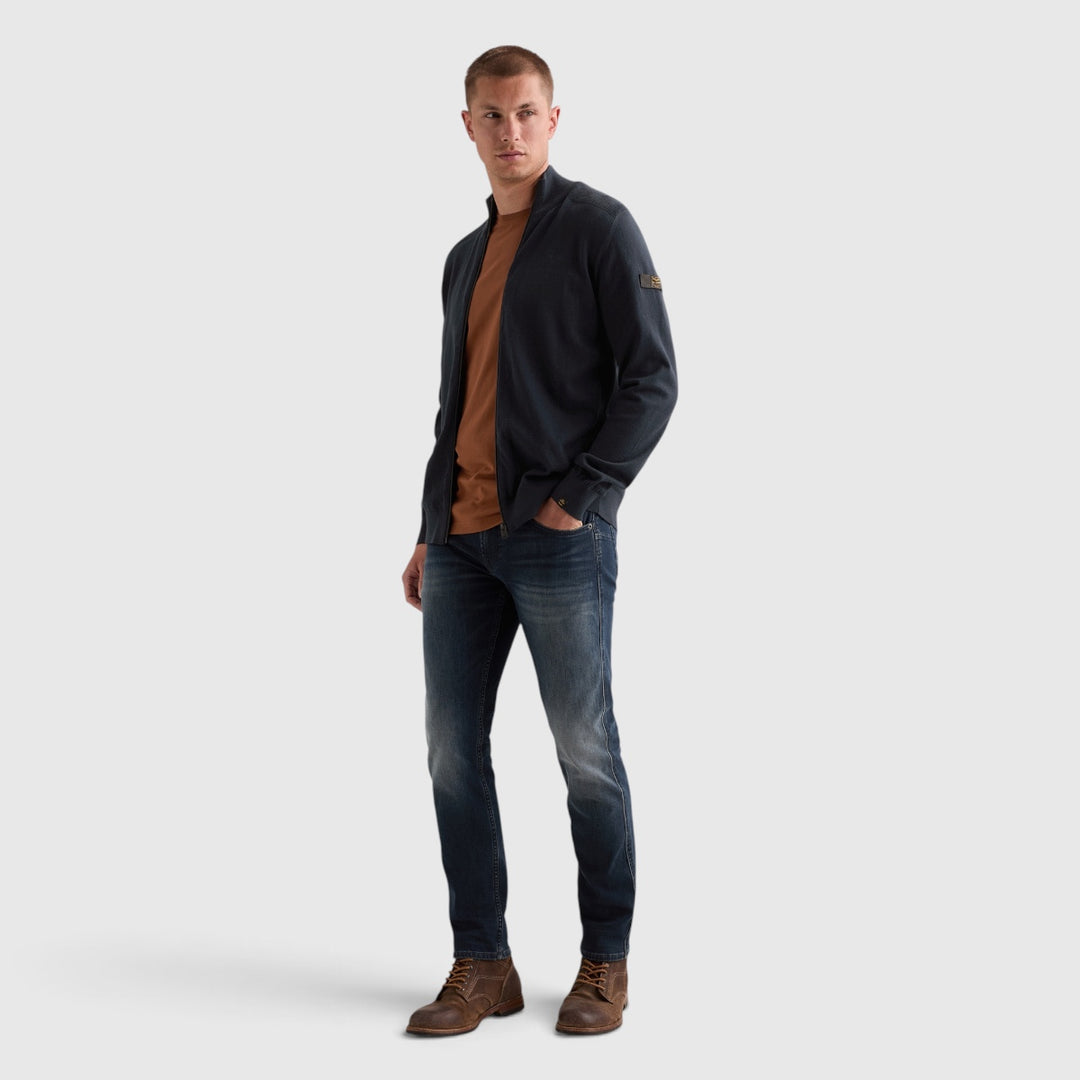 PME Legend Vest van Biologisch Katoen met Ritssluiting