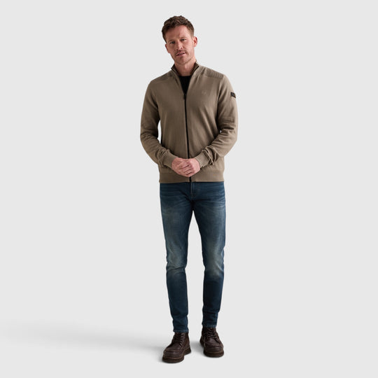 PME Legend Vest van Biologisch Katoen met Ritssluiting