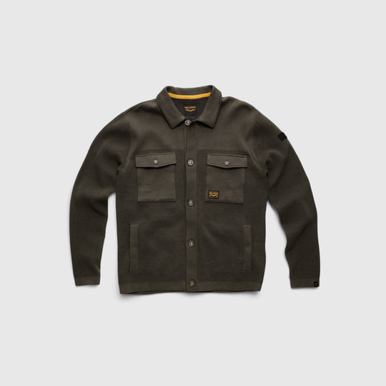 PME Legend Vest Gemixte Structuren met Knoopsluiting