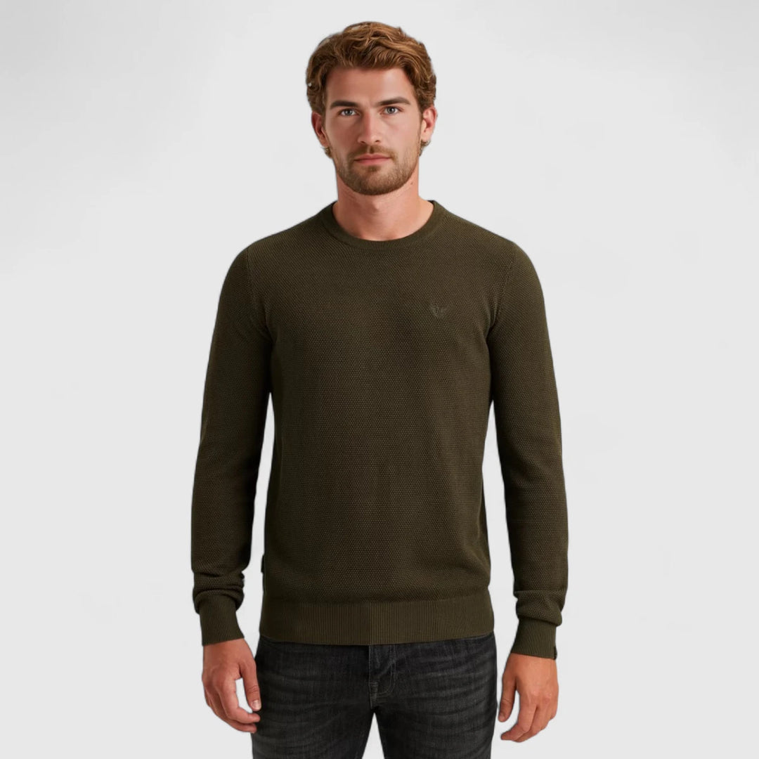 PKW0000334-8039 PME Legend Knitwear Cotton Modal Beluga