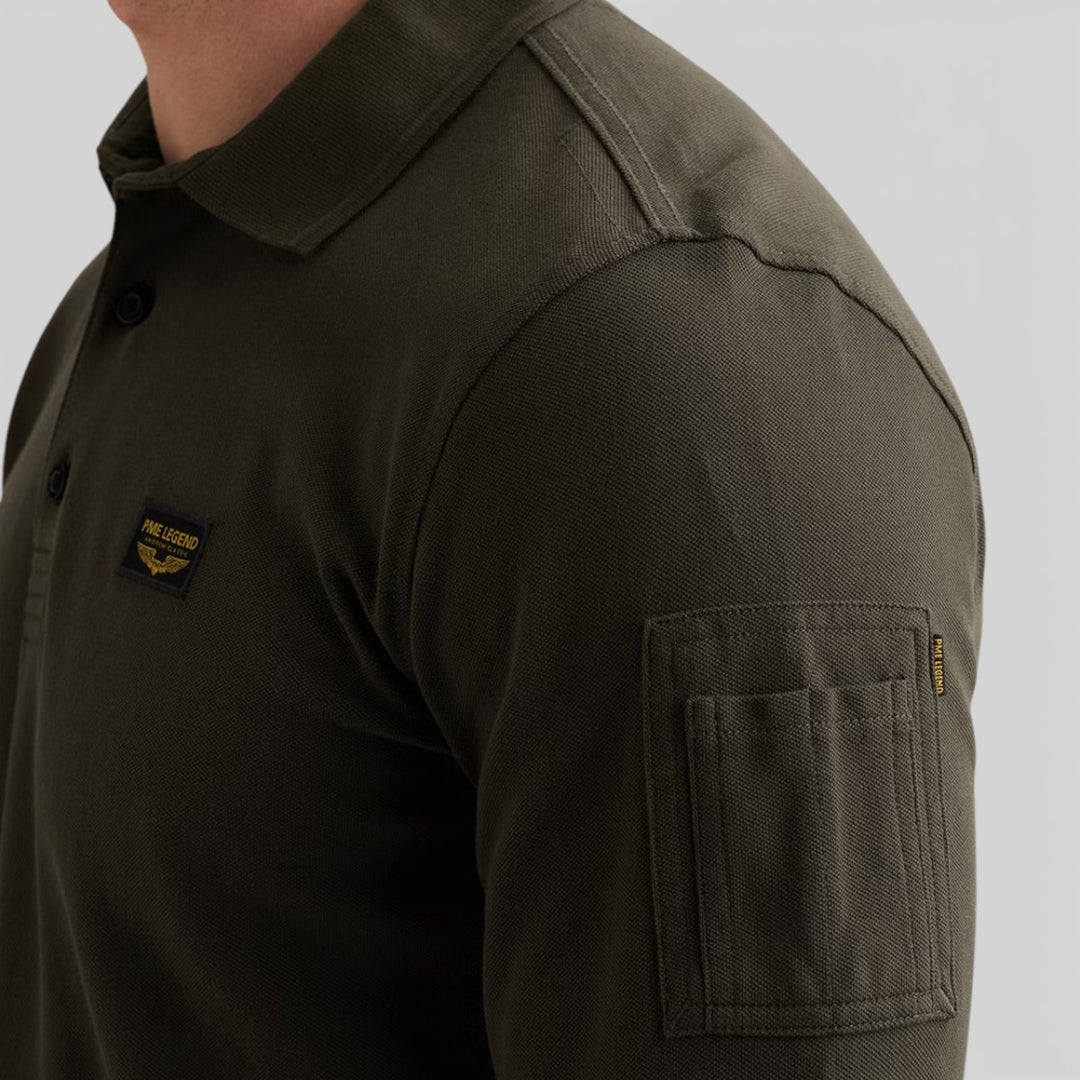 PPS2602899-8039 PME Legend Polo American Classic Beluga / Groen