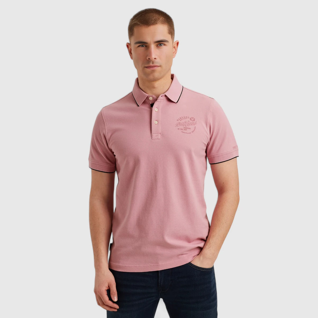 PPSS2504867-4038 PME Legend Polo Stretch Pique Package Moonlight Mauve