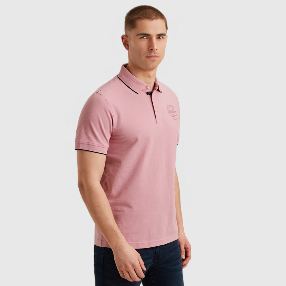 PPSS2504867-4038 PME Legend Polo Stretch Pique Package Moonlight Mauve