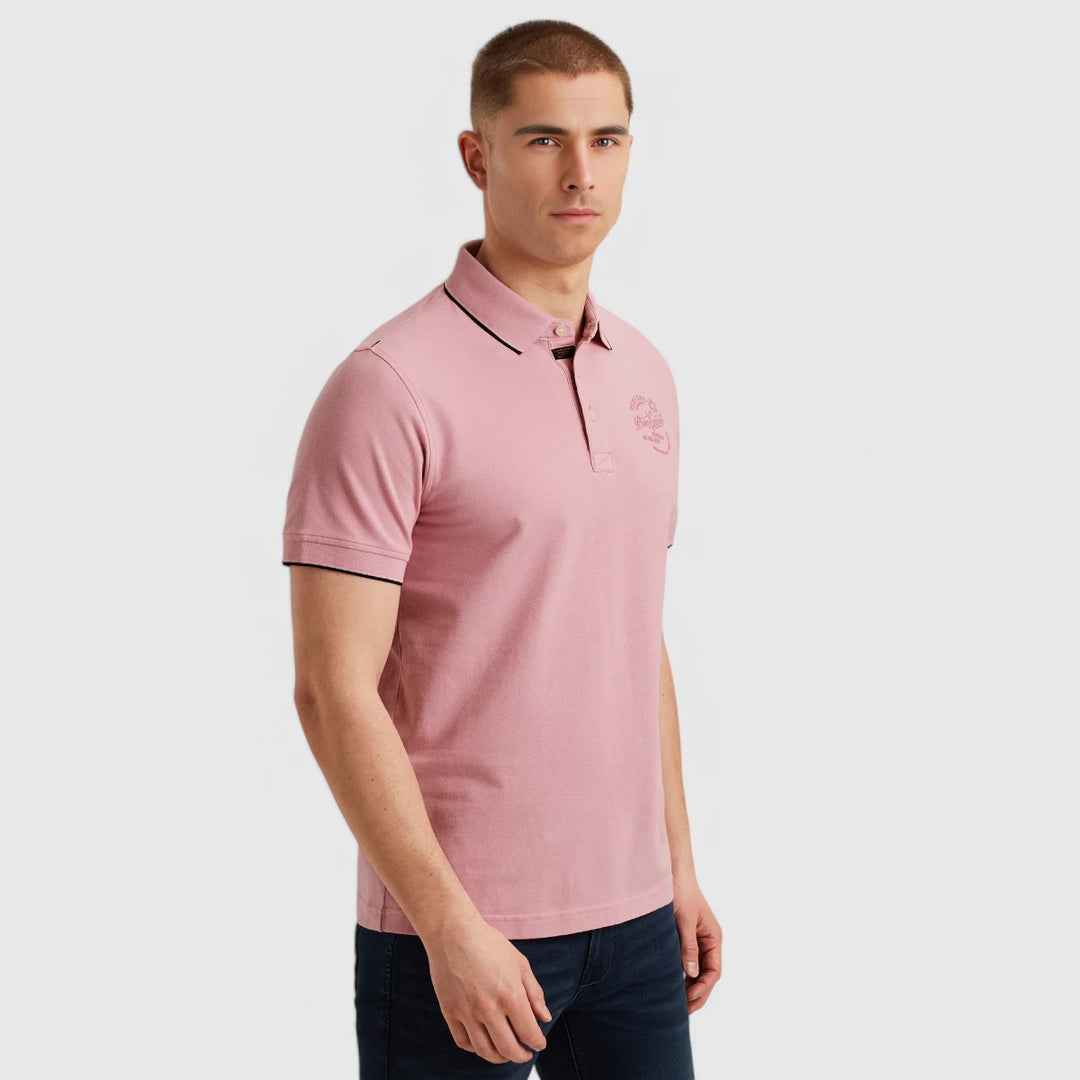 PPSS2504867-4038 PME Legend Polo Stretch Pique Package Moonlight Mauve