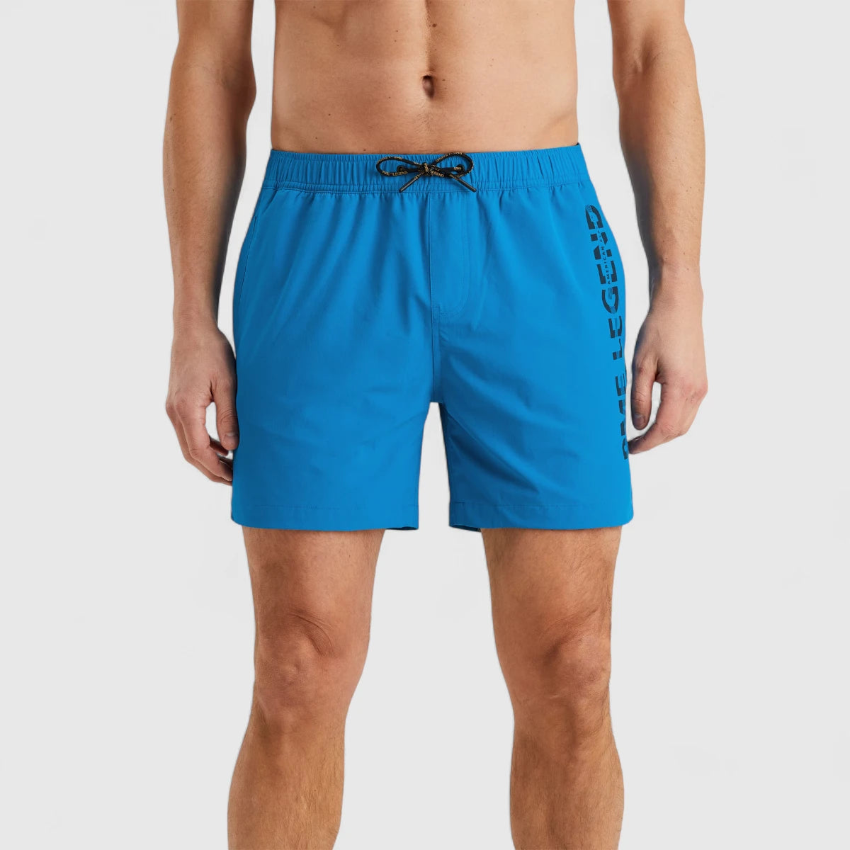 PSH2504671-5185 PME Legend Swimshorts Solid Logo Cobalt Blue